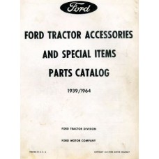 Ford Tractor Accessories and Special Items Parts Catalog